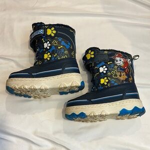 Toddler Paw Patrol winter boots size 11